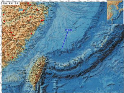  ���㵺λ���й�������½�ܵĶ�����Ե�����ձ�����Ⱥ��֮�����һ��2000������ĺ������ڵ��ʽṹ���Ǹ������й�̨��Ĵ�½�Ե��졣